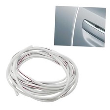 16Ft 5M Car Door Edge Protector, Anti-Collision Car Door Entry 16.4 ft White