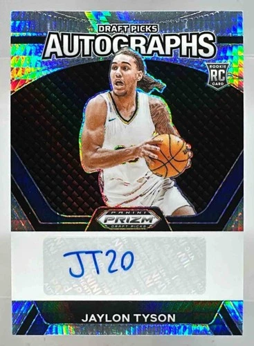 2024 Panini Prizm Draft Picks Collegiate Jaylon Tyson Auto #DPA-JYC RC