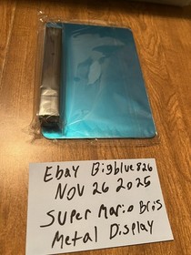 Nintendo Super Mario Bros 2 Desktop Metal Display Sign Nintendo Exclusive NES