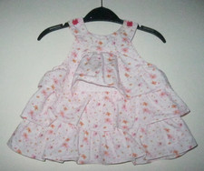 Vertbaudet Floral Layered Sleeveless Dress. Age 18 months.