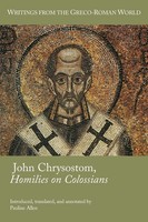 Pauline Allen | John Chrysostom, Homilies On Colossians | Taschenbuch | Englisch