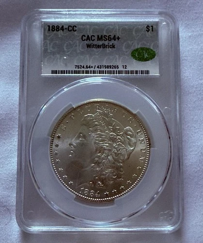 1884-CC MS64+ CAC Morgan Dollar