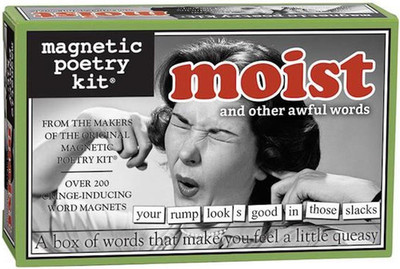 - Moist Kit - Uncomfortable Words for Your Refrigerator - Write Poems and Letter