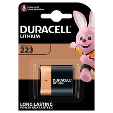 Duracell 223 6V Lithium Ultra Photo Battery CR223 CR-P2 EL223AP