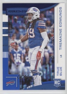 2018 Panini Rookies & Stars True Blue 29/49 Tremaine Edmunds #147 RC 0c2