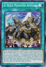 A Wild Monster Appears! - SECE-EN064 - Secret Rare - 1st Edition NM Yugioh Secre
