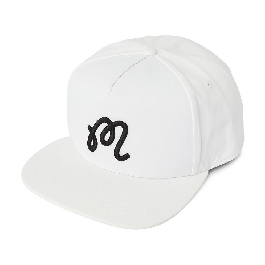 Malbon Golf Men's Cap M9424 WHT 147309110