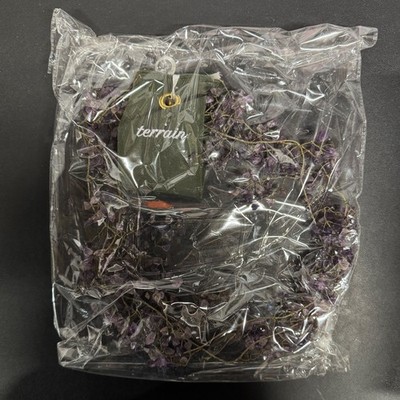 Anthropologie Terrain Stone Amethyst Garland 69 to 72 Inches (Z26p)