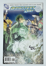 Brightest Day #1 Green Lantern Appearance Signed by David Finch DC Comics 2010