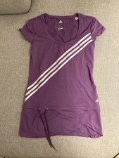 T-Shirt Damen adidas climacool, Größe S, 36, lila, Flieder, ￼ mit Schlösschen 