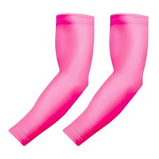 1 Pair Arm Cooling Sun Protection Compression Arm Sleeves - Youth & Adult Siz...