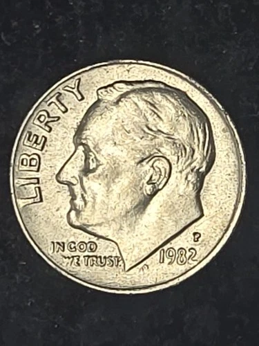 1982 P Roosevelt Dime Circulated