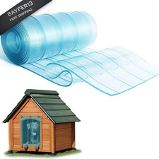 Dog Door Replacement Flaps, Doghouse or Kennel Flap, Pet 7.9 in x 4.9 ft