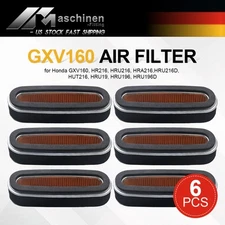 6PK Air Filter for Honda 17210-Z1V-003 Fits GXV160UH2 HRC216K3 HXA