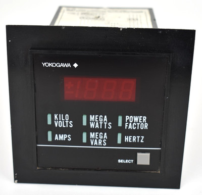 Yokogawa 2354 Series Multifunction Digital Power Meter Panel Mount Power Analyze