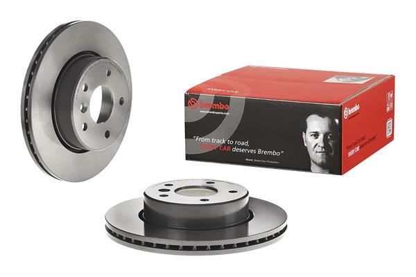 2x Brake Discs Pair Vented fits RANGE ROVER Mk2 P38A 2.5D Front 94 to 02 256T