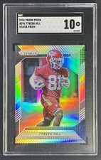 2016 Panini Prizm Rookie Tyreek Hill #296 Silver Prizm (RC) SGC 10