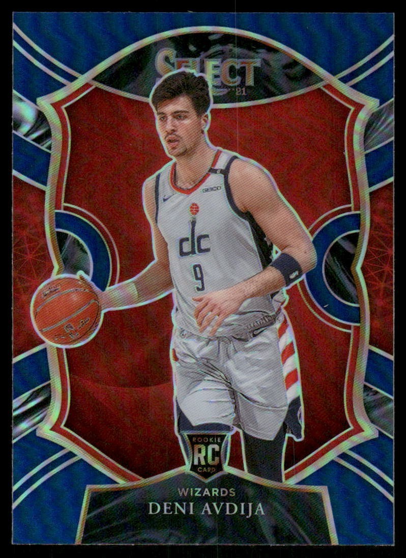 Deni Avdija 2020-21 Panini Select #69 Silver Prizm Rookie Washington Bullets