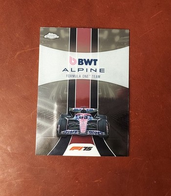 2025 Formula 1 Topps Chrome Slpine BTW Team Logo #181 F1 Colapinto Gasly