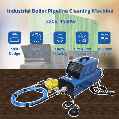 #ad 110V Boiler Pipeline Cleaning Machine 26.3ft Lengh Boiler Pipe Washer Industrial $3090.56