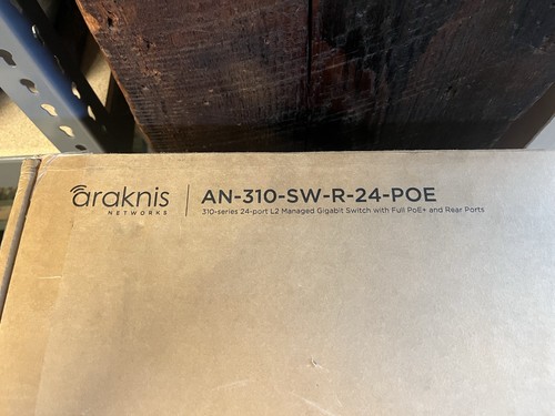 Araknis Networks AN-310-SW-R-24-POE Managed Gigabite Switch - New / Never Opened - Picture 2 of 2
