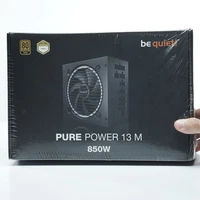 be quiet! Pure Power 13 M 850W Power Supply, 80 Plus® Gold Certification, ATX...