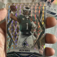 Panini NFL 4 Card Lot Jalen Hurts Russell Wilson Willis McGahee Stefon Diggs