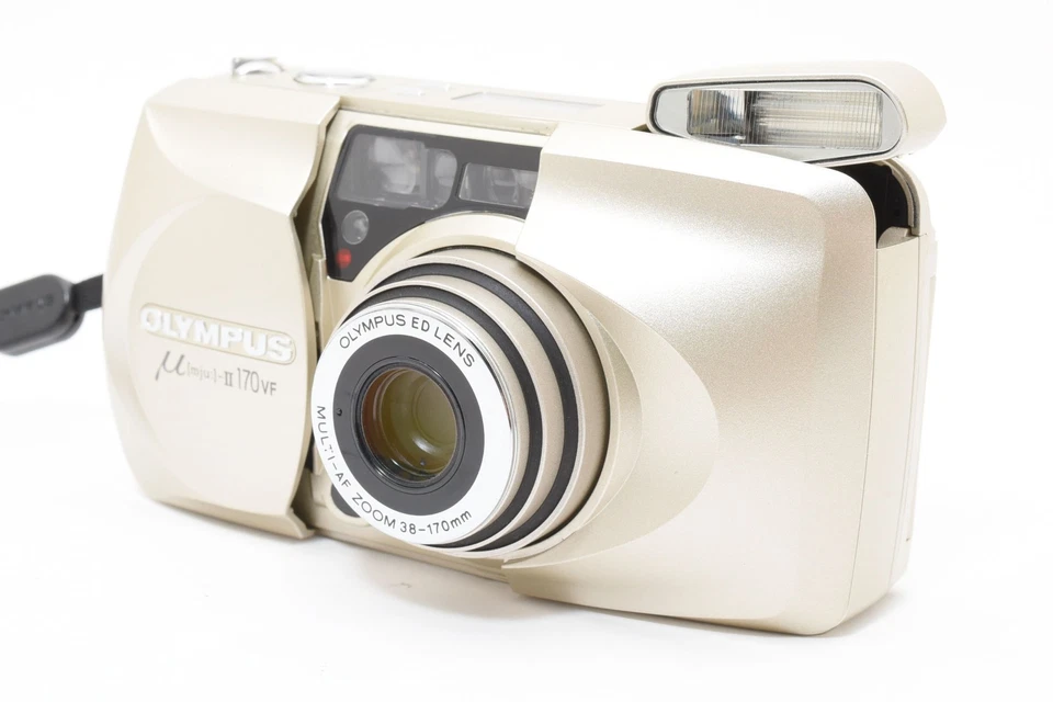 [MINT w/Case] Olympus mju μ II 170 VF Point & Shoot Compact Film Camera JAPAN - Image 3 of 4