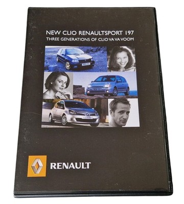 RENAULT CLIO SPORT inkl Williams Anniversary Pressemappe Media-CD 2006 XX