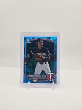 Santiago Leon 2025 Bowman Chrome Sapphire 1st Base #BCP-247, Twins