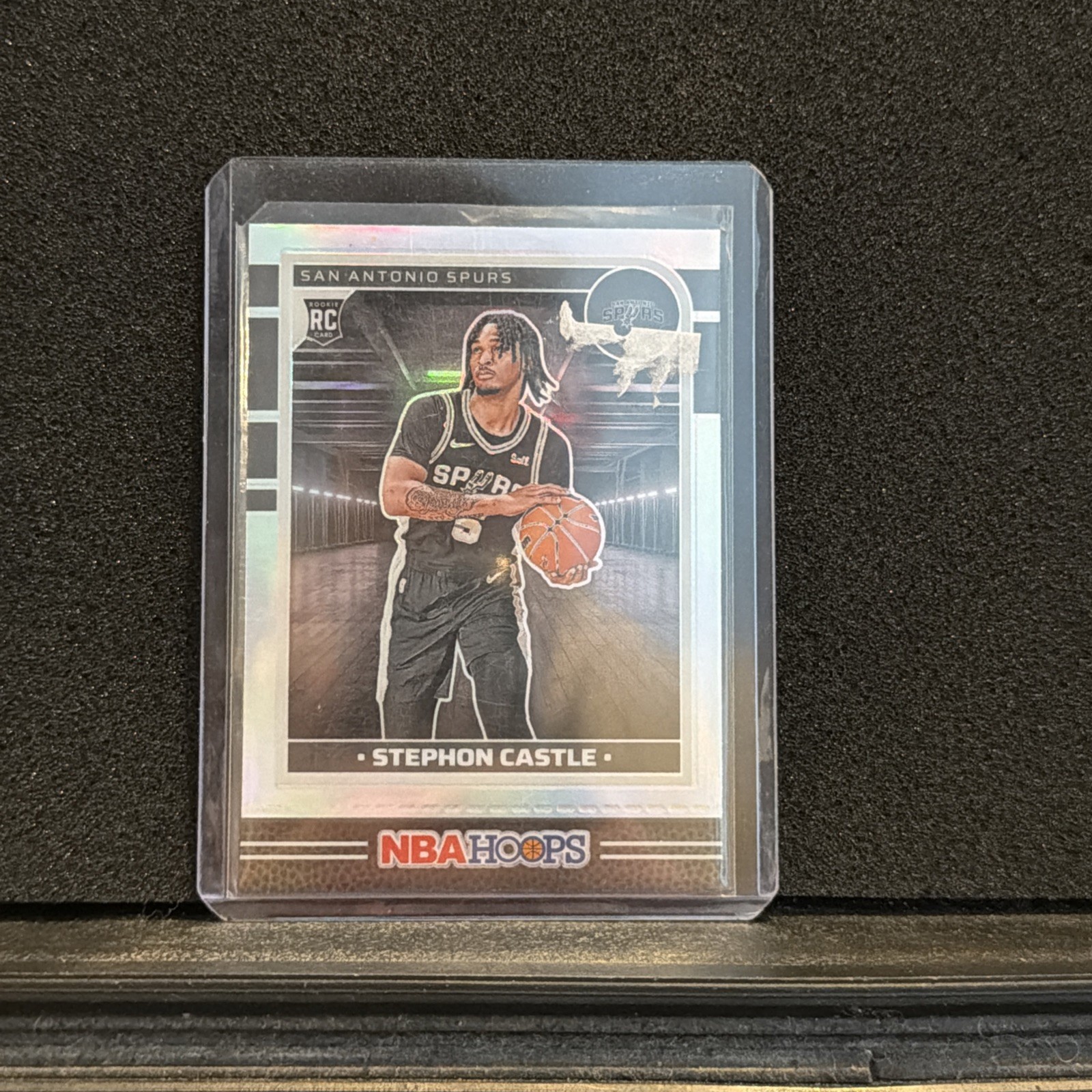 2024 Panini NBA Hoops Rookies Premium Silver Prizm Stephon Castle #234 Rookie RC