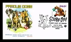 US COVER SCOOBY DOO FAMOUS DOGS FIRST DAY ISSUE PANDA CACHET