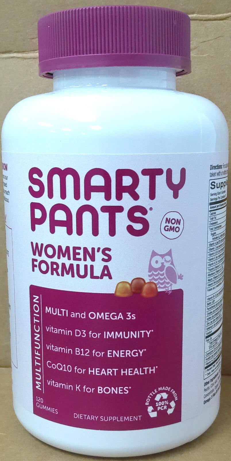 Smarty Pants, Women's Formula, 120 Gummies, Multifunction, EXP 07/2024 851356004804 eBay