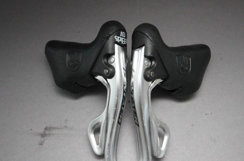 Campagnolo Centaur Ergopower Shifting Brake Lever / 3 x 10 Sp / Silver - Bild 7 von 12