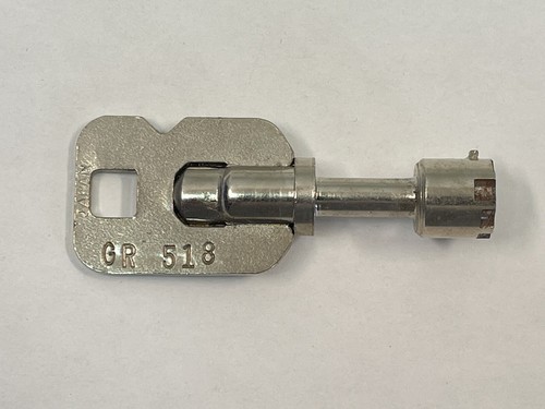 Suits Greenwald Washing Machine Tubular Vending Lock 16mm W/Giraffe Key