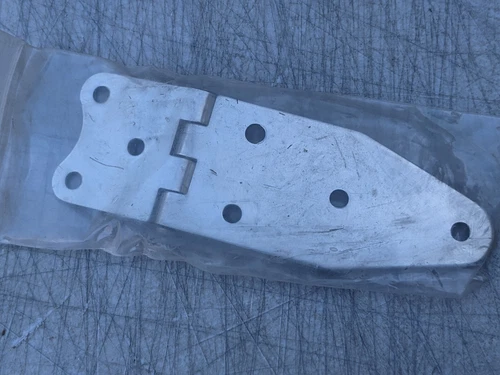 1 x Stainless Steel Boat Yacht Hinge - Strap Heavy Duty S/S 304g 126mm x 43mm - Picture 4 of 4