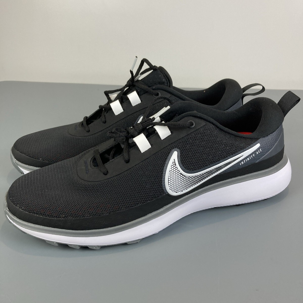 Nike Infinity Ace Next Nature Black Spikeless Golf Shoes Nike Infinity Ace Next Nature Black Spikeless Golf Shoes