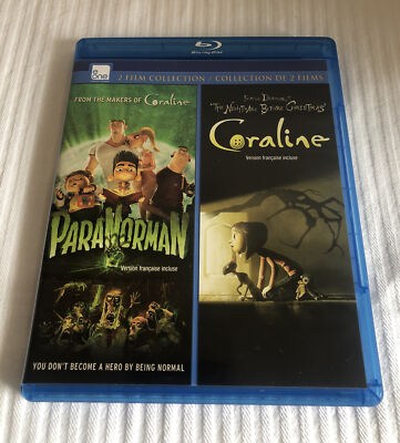 Paranorman / Coraline (Blu-ray Disc, 2013, 2-Disc Set) Out of Print Rare