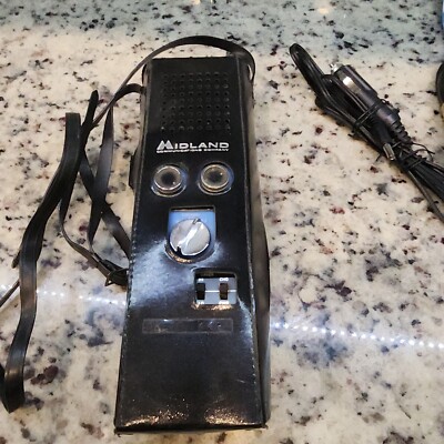 VTG 1973 MIDLAND Transceiver Radio 5 Watt 3 Channel - 13-762