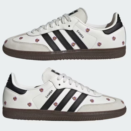 靴 adidas Originals Women's Samba OG flower Adidas Samba OG 