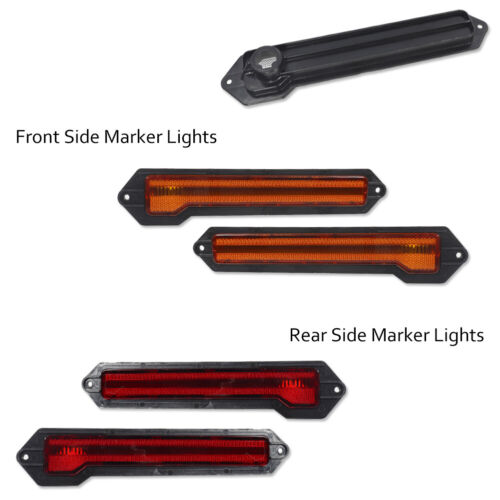 4PCS OE-Style Front & Rear Side Marker Light For 1970-1972 Chevrolet Monte Carlo - Picture 2 of 10