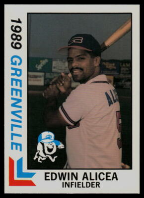 1989 Best Edwin Alicea Greenville Braves | eBay