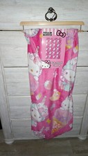 NWT New HELLO KITTY and Friends Unicorn Soft Plush Silk Throw 50  x 70  Pink