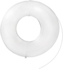 Filo Stendibiancheria Cavetto Nylon Plastica Bianco Cavo Stendino Bucato Balcone