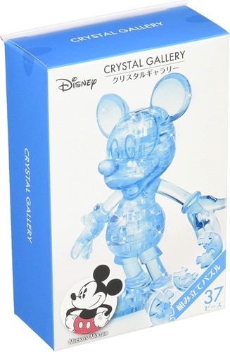 3D Jigsaw Puzzle - 37 Pieces Crystal Gallery Mickey Mouse JP - Picture 1 of 2