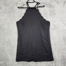 Womens Lulus Black Scallop Endlessly Endearing Mini Dress Size L Large