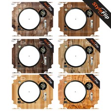 Technics SL-1210M5G Skin | 6 disegni in legno | NO tappetino antiscivolo | pelli StyleFlip