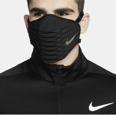 Nike XS Venturer Sports Performance Mask Black Straps DV3336-010/DO8356-010 