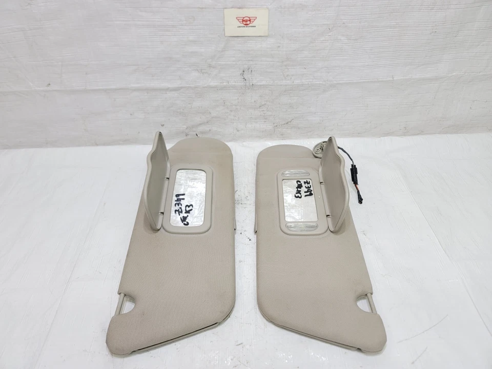 02-07 Juego de parasol Buick Rendezvous pasajero derecho conductor izquierdo parasol OEM Foto 2 de 4