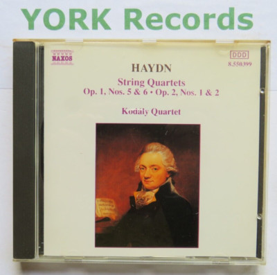 HAYDN - Streichquartette Op 1 Nr. 5 & 6 Op 2 Nr. 1-2 KODALY QUARTET - Ex CD Naxos